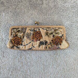 Vintage Betsy Johnson Floral Clutch